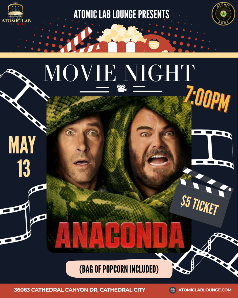 Every Wednesday Movie Night at the Atomic