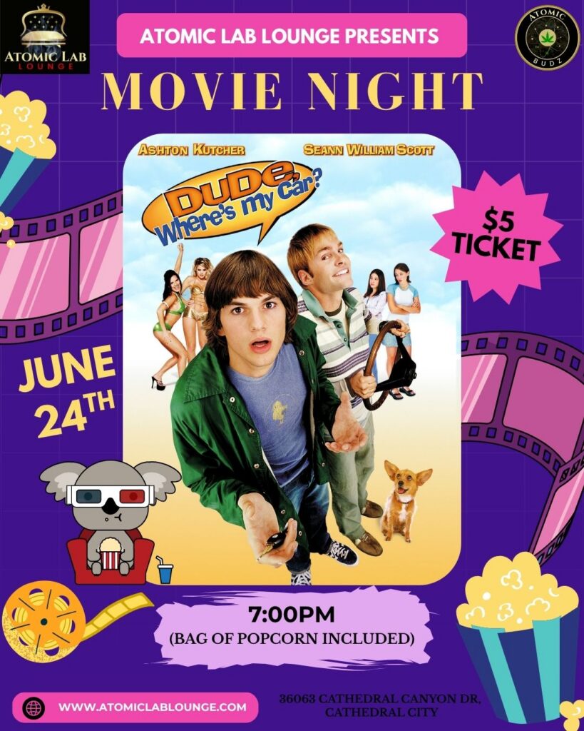 Every Wednesday Movie Night at the Atomic